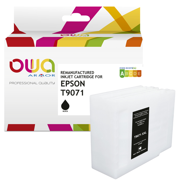  Armor - Cartuccia Compatibile per Epson T9071 - Nero - C13T907140 