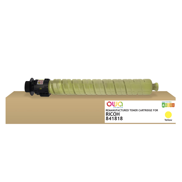  Armor - Toner Compatibile per Ricoh Aficio MPC3003/C3004/C3503/C3504 - Giallo - 841818 - 18.000 pag 