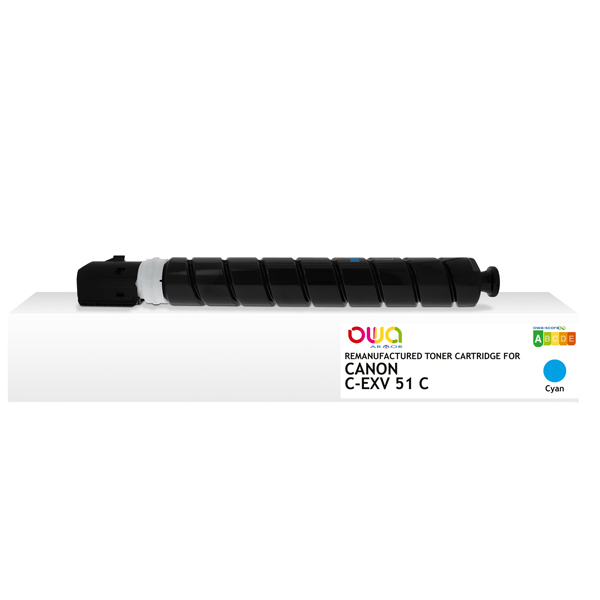  Armor - Toner Compatibile per Canon - Ciano - C-EXV51 - 60.000 pag 