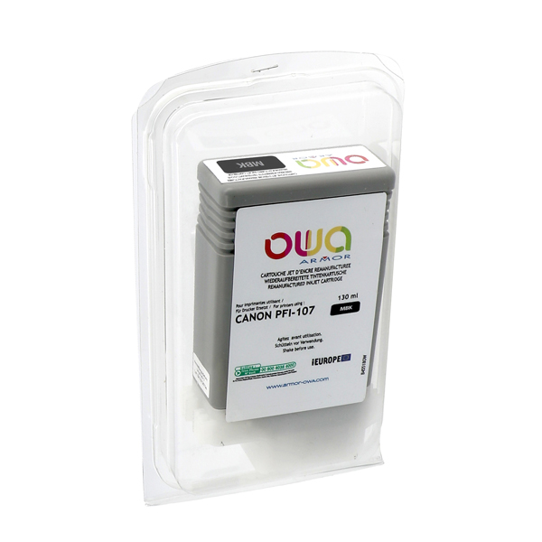  Armor - Cartuccia per Canon PFI-107 - Nero matte - 107MBK 