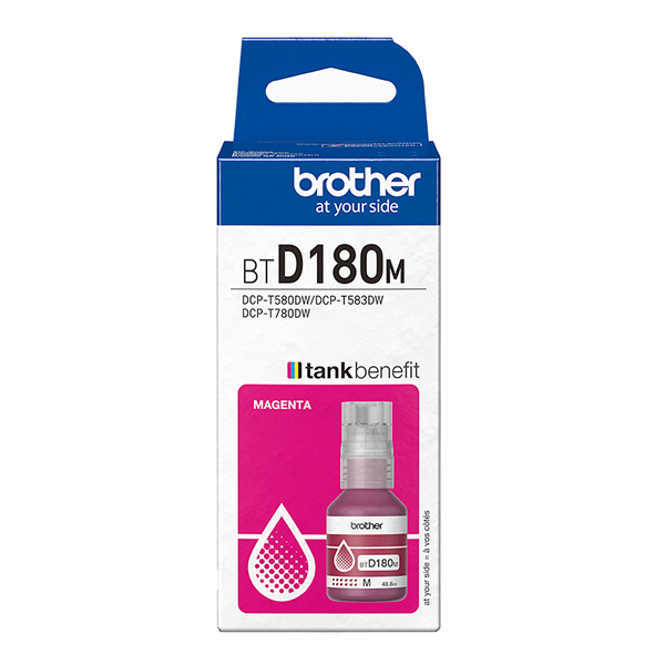  Brother - Cartuccia - Magenta - BTD180M - 5.000 pag 