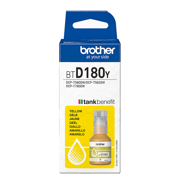  Brother - Cartuccia - Giallo- BTD180Y - 5.000 pag 