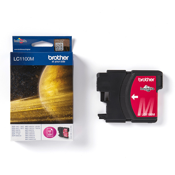  Brother - Cartuccia - Magenta - LC1100M - 325 pag 
