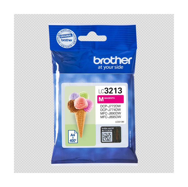  Brother - Cartuccia - Magenta - LC3213M - 400 pag 