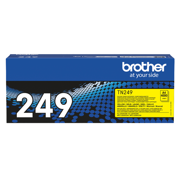  Brother originale - Toner - Giallo - TN249Y - 4.000 pag 