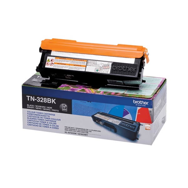  Brother - Toner - Nero - TN328BK - 8000 pag 