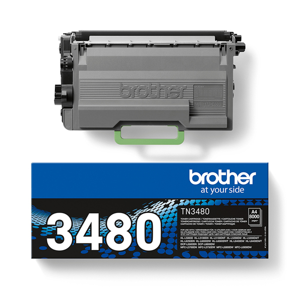  Brother - Toner - Nero - TN3480 - 8000 pag 