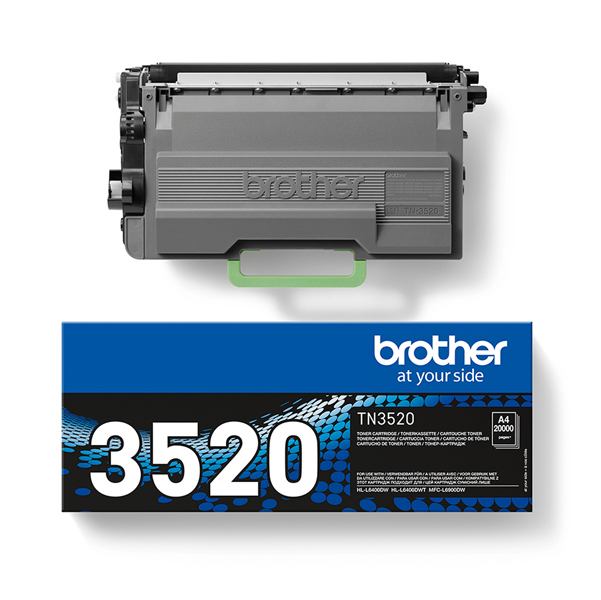  Brother - Toner - Nero - TN3520 - 20.000 pag 