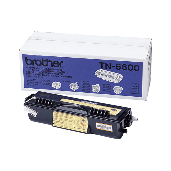  Brother - Toner - Nero - TN6600 - 6000 pag 