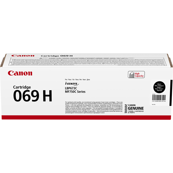  Canon - Toner 069H - Nero - 5098C002 - 7.600 pag 