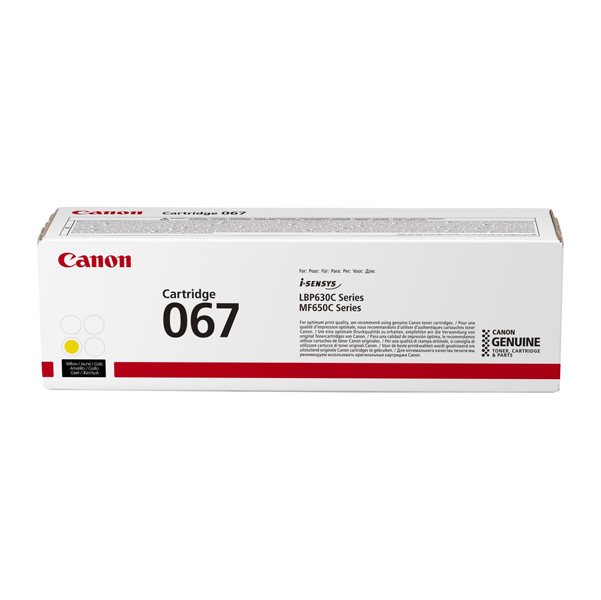 Canon - Toner originale 067 - Giallo - 5099C002 - 1.250 pag 