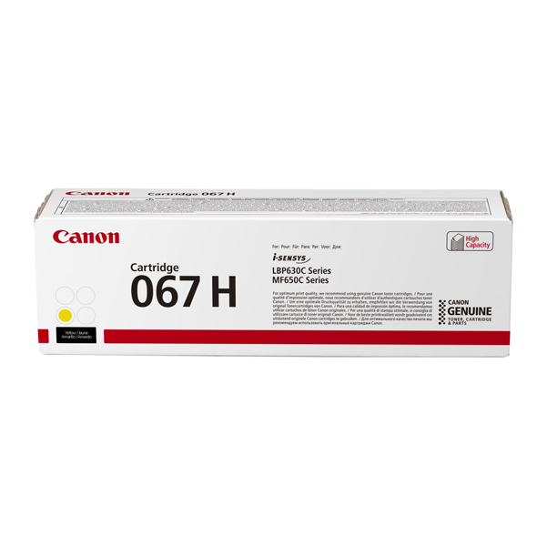  Canon - Toner originale 067 - Giallo - 5103C002 - 2.350 pag 