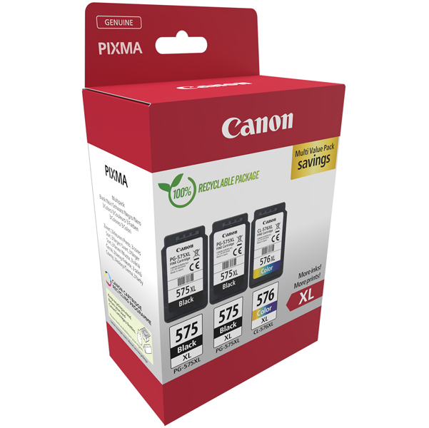  Canon - Cartuccia Ink Multipack PG-575XLx2/CL-576XL - 5437C004 