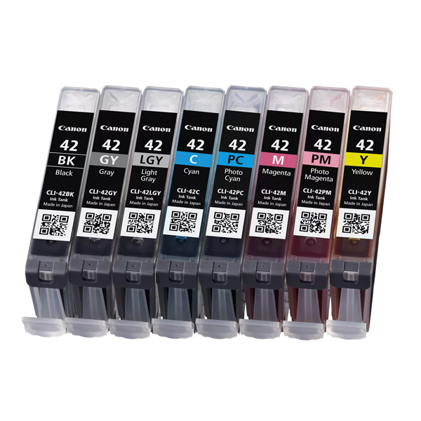  Canon - Confezione 8 cartucce ink - C/M/Y/K/C PH/M PH/R/V - 6384B010 