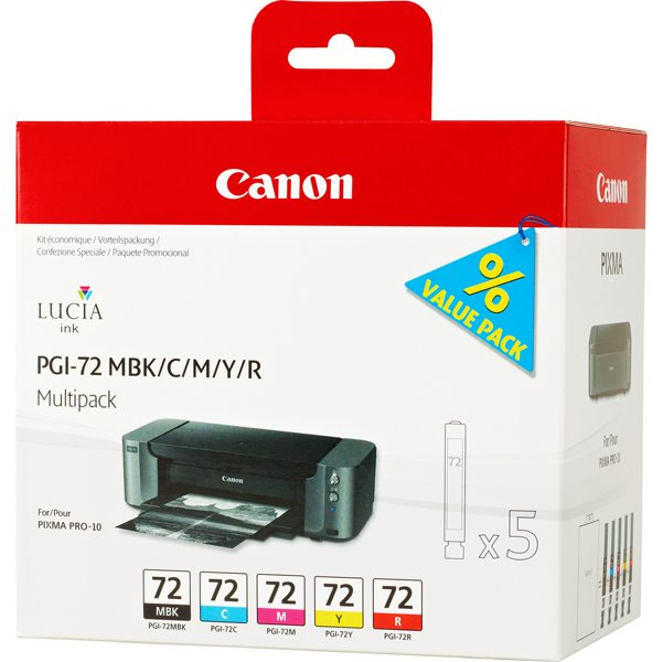  Canon - Cartucce ink - K OP/C/M/Y/R - 6402B009 