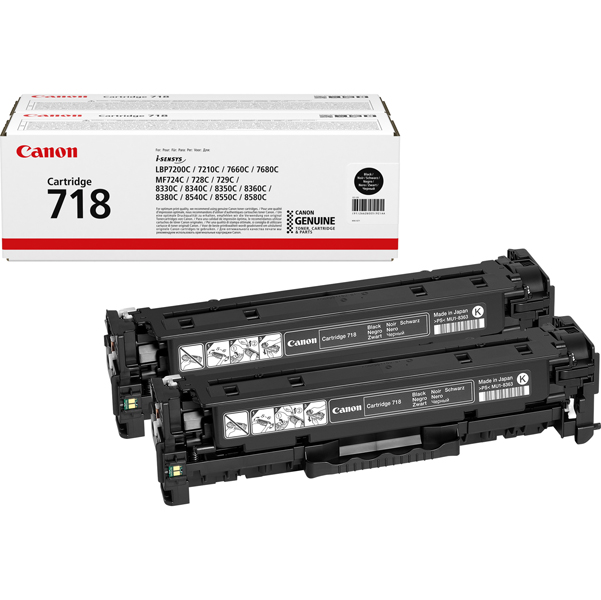  Canon - Scatola 2 Toner - Nero - 2662B005 - 3.400 pag 