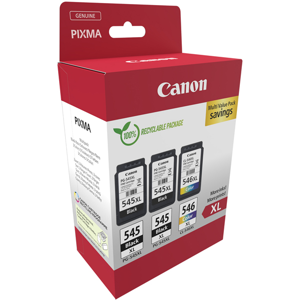  Canon - Cartuccia Ink Multipack PG-545XLx2/CL-546XL - 8286B013 