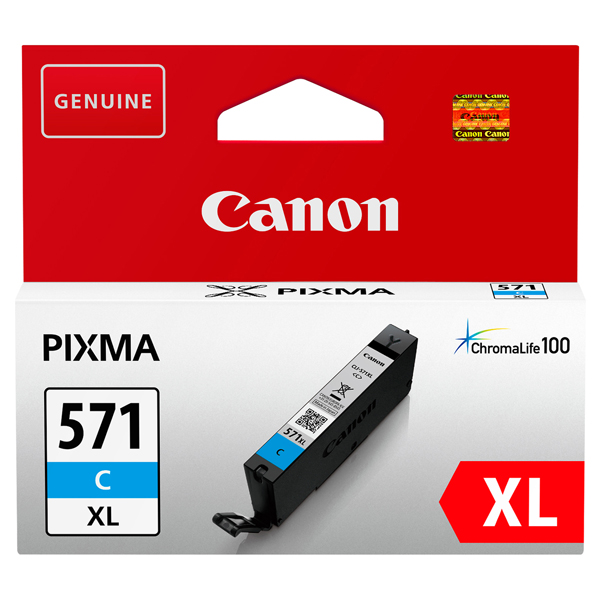  Canon - Serbatoio inchiostro - Ciano - 0332C001 - CLI571C - 680 pag 