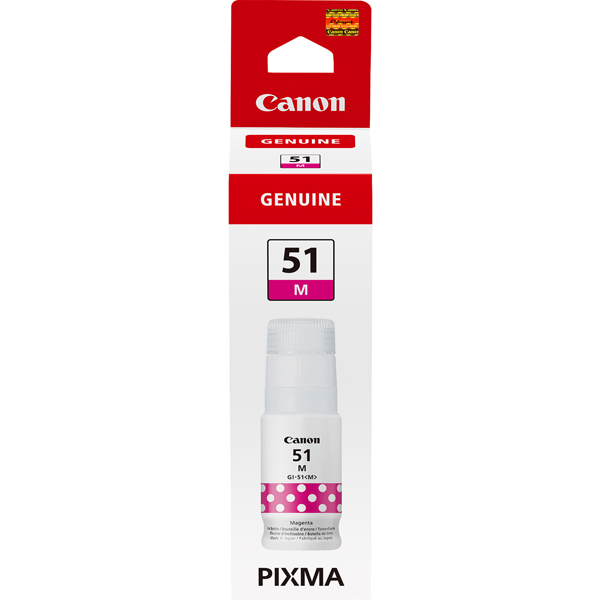  Canon - Serbatoio di inchiostro GI-51 - Magenta - 4547C001 - 7.700 ml 