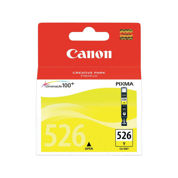 Canon - Cartuccia ink - Giallo - 4543B001 - CLI526 Y - 525 pag 