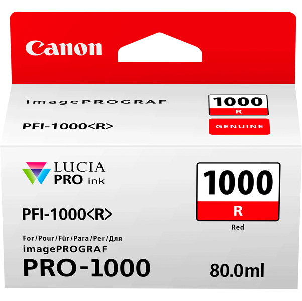  Canon - Cartuccia ink - Rosso - 0554C001 - 3.100 pag 