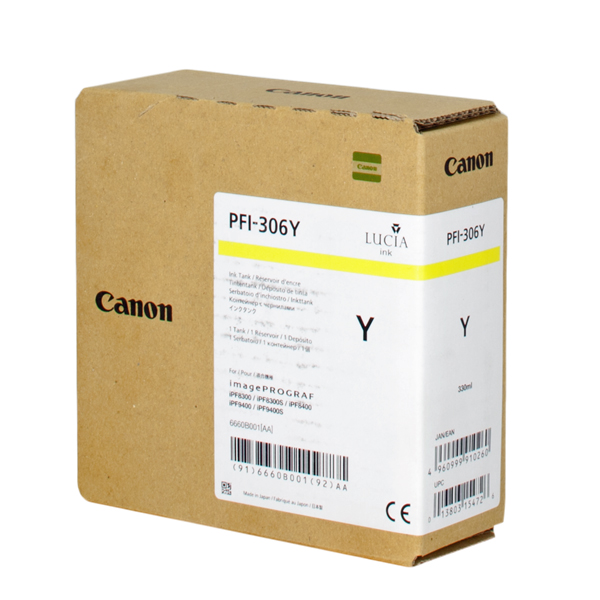  Canon - Cartuccia ink - Giallo - 6660B001 - 330ml 