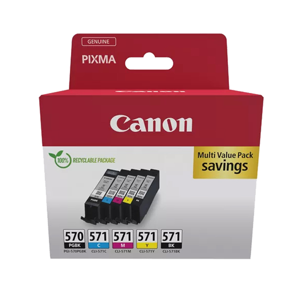  Canon - Cartuccia ink - PGBK/M/Y/C -PGI570/CLI-570 - 0372C006 