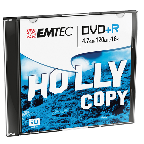  Emtec - DVD+R - registrabile - ECOVPR471016SL - 4,7GB - conf. 10 pz 