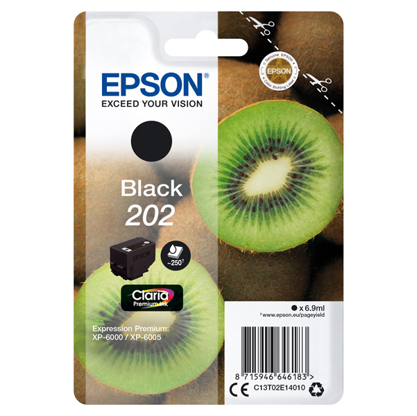 Epson - Cartuccia ink - 202 - Nero - C13T02E14010 - 6,9ml 