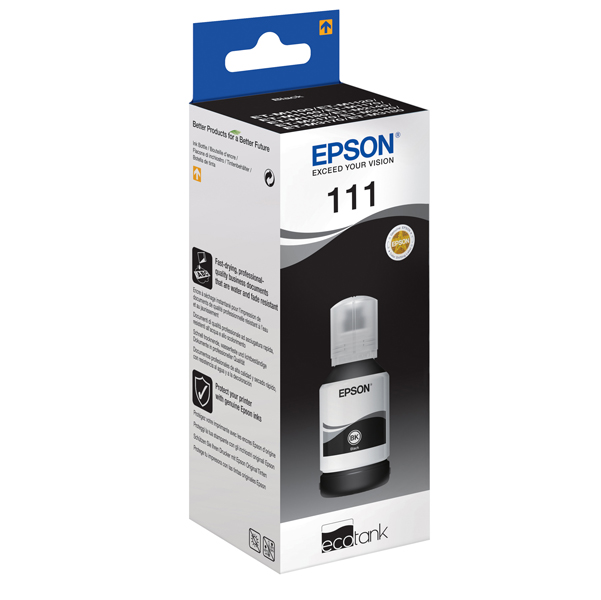  Epson - Tanica - 111 - Nero - C13T03M140 - 120ml 