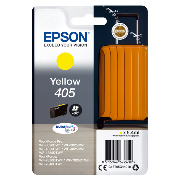  Epson - Cartuccia ink - 405 - giallo - C13T05G44010 - 300 pag 
