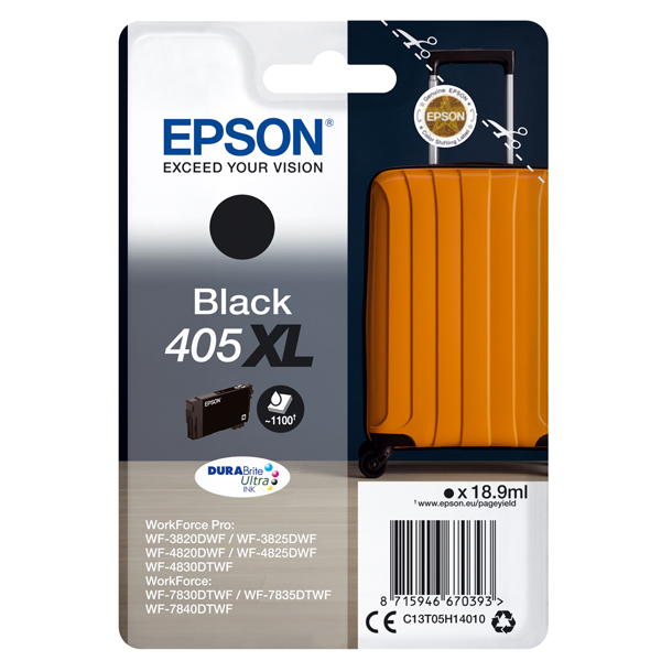  Epson - Cartucce ink - 405XL - nero - C13T05H14010 - 1.100 pag 