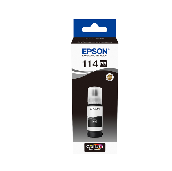 Epson - Eco Tank - 114 - Nero foto - C13T07B140 - 70 ml 
