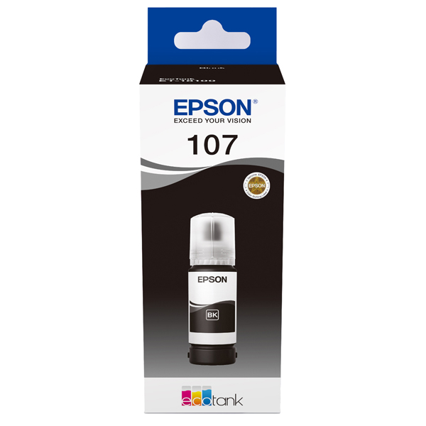  Epson - Cartuccia EcoTank 107 - Nero - C13T09B140 