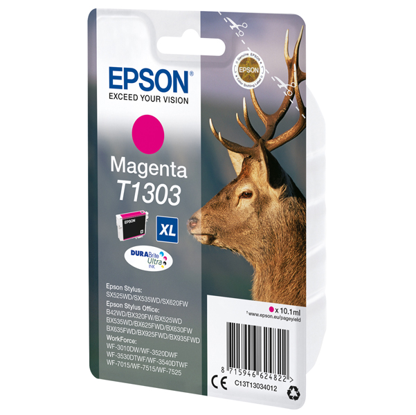  Epson - Cartuccia ink - Magenta - T1303 - C13T13034012 - 10,1ml 