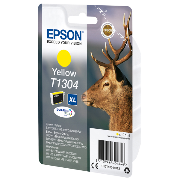  Epson - Cartuccia ink - Giallo - T1304 - C13T13044012 - 10,1ml 
