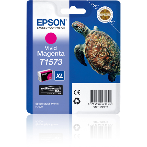  Epson - Cartuccia ink - Magenta - T1573 - C13T15734010 - 25,9ml 