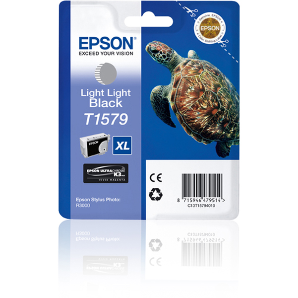  Epson - Cartuccia ink - Nero chiaro chiaro - T1579 - C13T15794010 - 25,9ml 