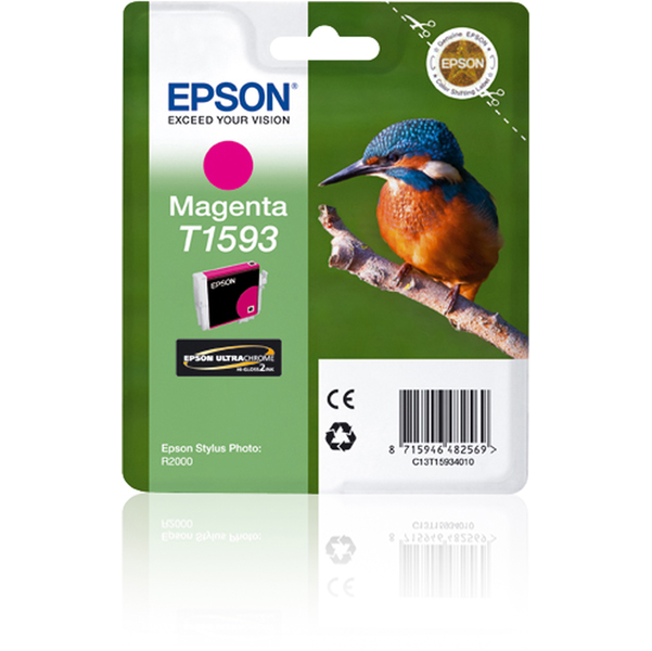  Epson - Cartuccia ink - Magenta - T1593 - C13T15934010 - 17ml 
