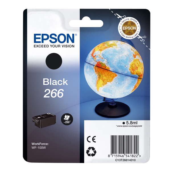  Epson - Cartuccia ink - 266 - Nero - C13T26614010 - 5,8ml 