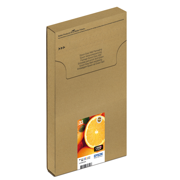  Epson - 5 Cartucce MULTIPACK ARANCE - BK/C/M/Y - C13T33374510 