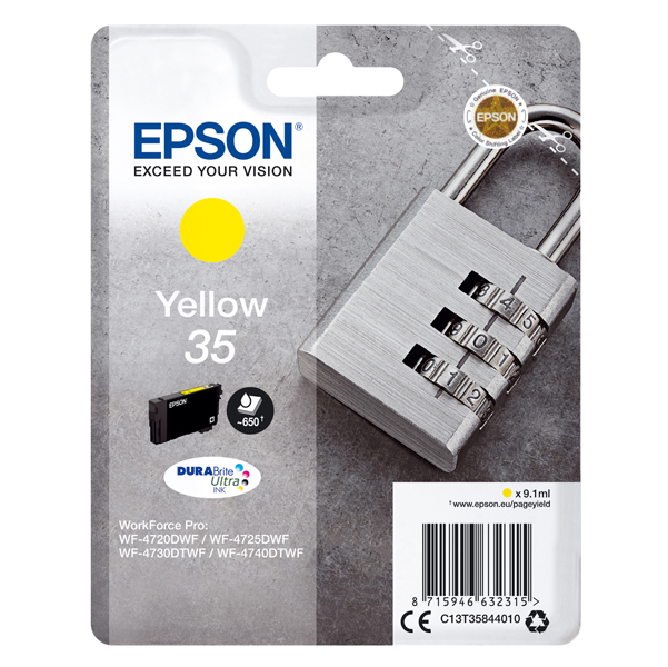  Epson - Cartuccia ink - 35 - Giallo - C13T35844010 - 9,1ml 