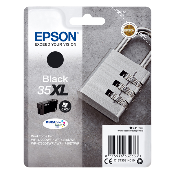  Epson - Cartuccia ink - 35XL - Nero - C13T35914010 - 41,2ml 