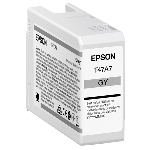  Epson - Cartuccia UltraCrome Pro 10 - Grigio - C13T47A700 - 50 ml 