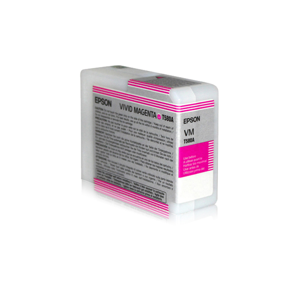  Epson - Tanica - vivid Magenta - T580A - C13T580A00 - 80ml 