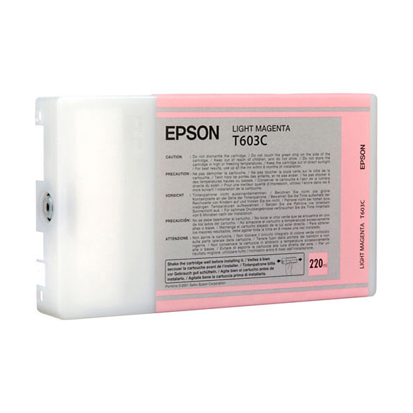  Epson - Tanica - Magenta chiaro - T603C - C13T603C00 - 220ml 