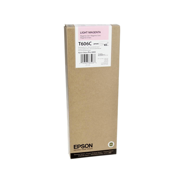  Epson - Tanica - Magenta chiaro - T606C - C13T606C00 - 220ml 