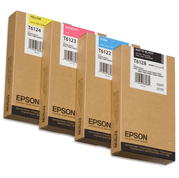  Epson - Tanica - Ciano - T6122 - C13T612200 - 220ml 