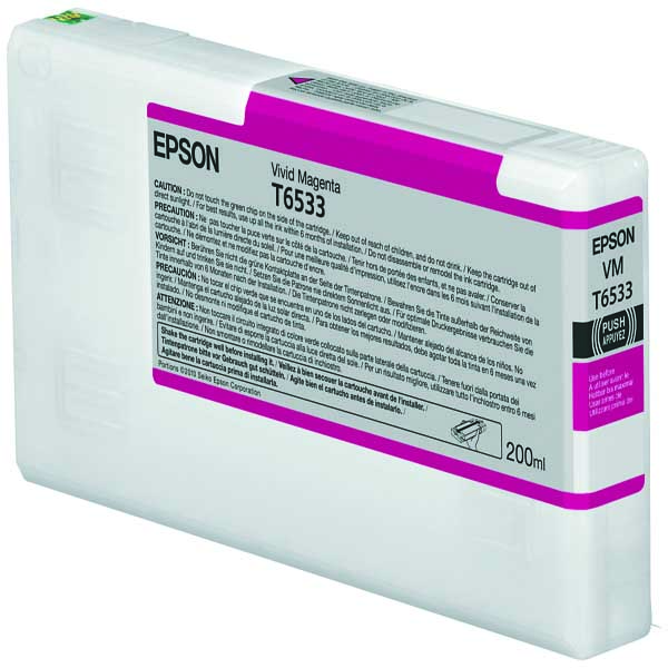  Epson - Tanica - vivid Magenta - T6533 - C13T653300 - 200ml 