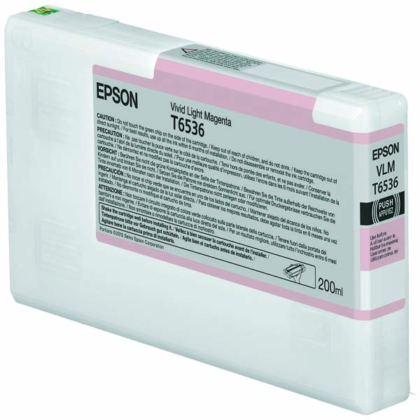 Epson - Tanica - vivid Magenta chiaro - T6536 - C13T653600 - 200ml 